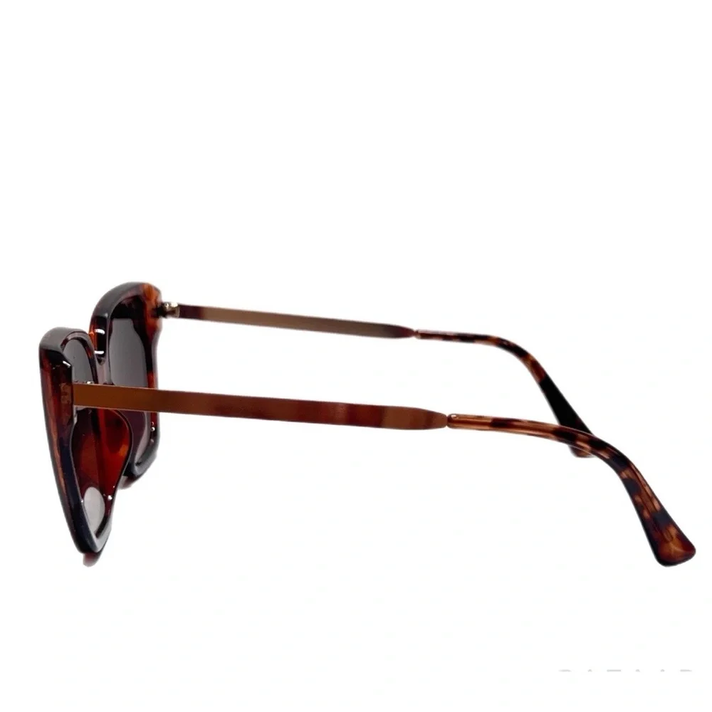🍒3/$30 New Oversized Brown Tortoise Square Sunglasses